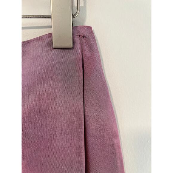 Stunning Purple Metallic Maxi Skirt 1990s Fashion Star CCC Size Medium JL - Picture 4 of 9